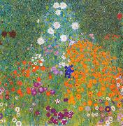 Gustav Klimt Deutsch: Bauerngarten Germany oil painting artist